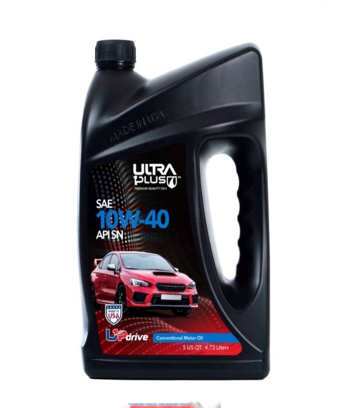 U1P 10W/40 MOTOR OIL API SN 5QT (4.73L)